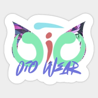 OiO Black & Colors Sticker